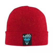 Monster Hunter World Iceborne Logo Warm Knitted Cap Winter Knit Bonnet Hat Skullies Beanies Hip Hop Caps for Unisex One Size