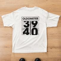 Oldometer 39 40 Funny 40th Birthday T-shirt | Turning 40 Gift Vintage Retro | HO S įvairiaspalvis