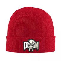 New American Rapper MF Doom Beanie Hats Mad Villain Music Artist Knit Hat Outdoor Sport Warm Unisex Women Caps Autumn Bonnet H