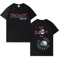 Dainininkas Harry Styles Kiss All The Time Disco Occasionally Tee 2026 Trendy Mrerch T Shirt Men Women Harajuku Oversized Casual Tops S įvairiaspalvis