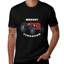 Massey Ferguson T-Shirt Funny T Shirts Cotton Man T Shirt Summer T-Shirt S įvairiaspalvis