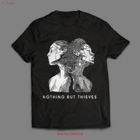 Nothing But Thieves Broken Machine Moral Panic Heavy Cotton T Shirt Vintage Washed Stylish Unisex Streetwear Stretched Fashion S juoda