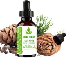 Pure Herbs Cedarwood Himalayan 100% Pure Cedrus Deodara Essential Oil ZA 318 10ml