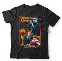 Halloween Tshirt Halloween Safety Unisex Funny Parody Myers Slasher Horror 3XL