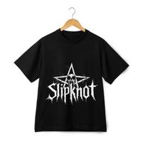 Slipknot Graphic T-Shirt Mens Womens Tees Top Band Metal Rock Skull Logo Streetwear Tee 4XL