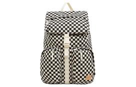 Vans drobės kuprinė, įprasta, unisex, juoda ir balta VN000HDDY28 white