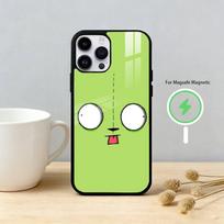 Cartoon I-Invader Zim Gir Phone Case For iPhone 17/16/15/14/13/12/Plus/Pro/Max for Magnetic Wireless Charging iPhone17
