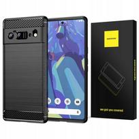 Spacecase Carbon Google Pixel 6A Czarny