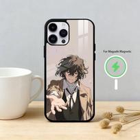 anime B-bungo stray D-dogs dazai osamu Phone Case For iPhone 17/16/15/14/13/12/Plus/Pro/Max for Magnetic Wireless Charging iPhone11
