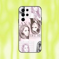 L-Lana Del Rey Bluebird Phone Case For Samsung S 25,24,23,22,30,21,10,9,Ultra,Plus,Lite,FE,4,5G Black Soft Case Samsung S21fe