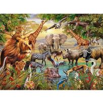 Visas apvalus grąžtas 5D „pasidaryk pats“ deimantinis tapyba Zoo gyvūnai Siuvinėjimas Siuvinėjimas kryželiu 20X30CM