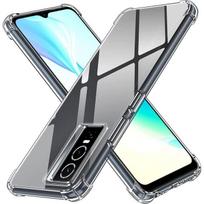Protective case - for Vivo - Y76 5G - High resistance silicone - Transparent - 4 reinforced corners