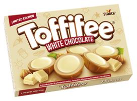 Saldainių rinkinys TOFFIFEE White Chocolate, 125 g