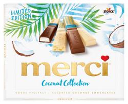 Saldainiai MERCI Coconut Collection, 250 g