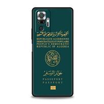 Phone Case For Xiaomi Redmi Note 14 13 12 Pro Plus 5G 9S 9 10 11 4G 14C 13C 12C 10C 9C 9A Algeria Passport Soft Cover For Redmi Note 9