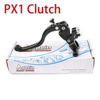 Adelin PX1 CNC Motorcycle Adjustable Clutch Brake Master Cylinder Reservoir Levers Kit for Yamaha Kawasaki 7/8  22mm Handlebar Clutch