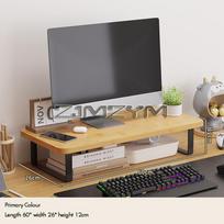 Computer Monitor Elevated Stand Laptop Stand Desktop Storage Computer Screen Stand Riser For Computer And Laptop Desk