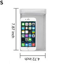 Silver Gray Faraday Key Protector Waterproof Fireproof RFID Signal Blocking Bag Anti-tracking GPS Positioning Anti Theft