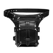 Vyriškas kūno krepšys Motociklas Lauko Dviračių sportas Motociklo Leginsai Krepšys Juosmens krepšys Fanny Pack Diržinė krepšys Piniginė Sac Banane Kojos krepšys Bum Bag