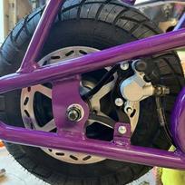 New!Mini Bike Hydraulic Brake Caliper Bracket Kit For RB100 RT100 For Monster Mega Moto MMB80 GMB100