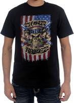 Guns N Roses Skull Vintage Adult T-Shirt (Medium, Black) S įvairiaspalvis