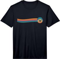 Surfboard Surf Surfer Surfboarder Retro Vintage Performance T-Shirt S įvairiaspalvis
