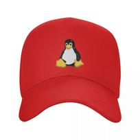 Tux Linux Mascot Baseball Cap Streetwear Beach Bag Brand Unisex Cap Dad Hat Unisexs Caps Womens