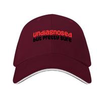 Undiagnosed But Pretty Sure Baseball Cap F Unique hats New In The Hat fun hats Unisexs Hats Womens