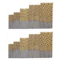 100pcs Drill Bits Sets 1mm 0.5mm 2mm 2.5mm 3mm HSS Drill Sets Drill Accessories Drilling Hole For Metal Masonry Wood Tool Set