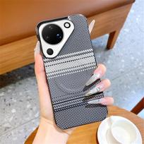 Case For Huawei Pura 90 Pro Max Magnetic Carbon Fiber Electroplated Semi Hard Cover Huawei pura 90 pro