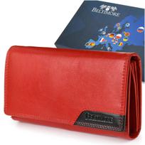 Women's Leather Wallet Large Zipper Rfid Beltimore