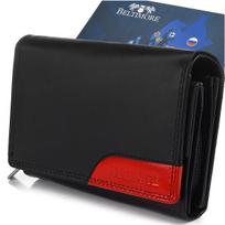 Beltimore Portfel Skórzany Damski Rfid Skóra Karty