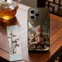 Black Myth WuKong Phone Case For iPhone 17, 16,15,14,13,12,11 Plus,Pro Max, Others Soft Black Cover iPhone13PRO