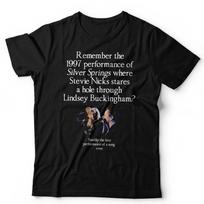 Stevie Nicks TShirt 1997 Performance of Silver Springs Unisex and Lindsy Buck S