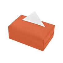 Car Tissue Box Magnetic Leather Tissue Holder Flexible Installation Tissue Dispenser for Car Seat Back Center Console Sun Visor Universal Car oranžinė