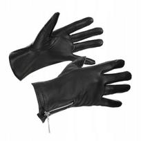 Women's Leather Gloves, Fleece, Teddy Bear, Beltimore, Five-Finger, Warm, Xl