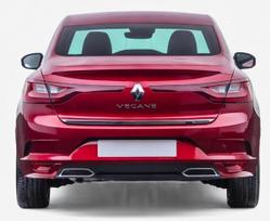 Chromuota juosta ant bagažinės dangčio Renault Megane IV Sedanas - Elegantiška apdaila
