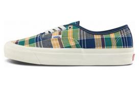 Vans Style 44 Low Tops Casual Skateboarding Shoes Unisex Yellow Green Blue Plaid 'Yellow Green Blue' VN0A5KX45TK 43