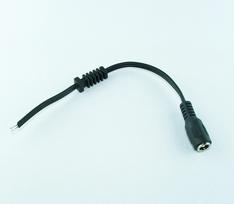 Dc 2.5Mm/5.5Mm Socket With 15Cm Cable