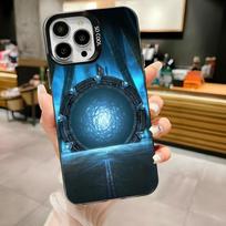 Stargate Atlantis Phone Case For iPhone 16,15,14,13,12,11,Pro,Max,Plus,Mini,XS,SE Anti Fall Black Matte Hard Bumper iPhone12PROMAX
