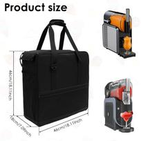 Slushie Machine Carrying Bag Oxford Cloth Waterproof Dustproof Frozen Drink Maker Storage Bag with Handle for SLUSHi FS301 FS300