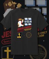 Jesus Christ Super Mario Bros Nes Retro Video Game T Shirt  Fast Ship! S
