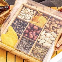Disposable Picnic Bento Boxes 10 vnt. spalvų/maža spalva