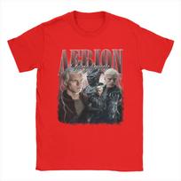 Mens Vintage Aerion Targaryen T Shirt  Pure Cotton Tops Unique Short Sleeve Round Collar Tees Gift Idea TShirts S