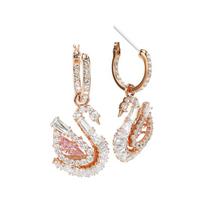 Swarovski gulės kontūro kristaliniai cirkonio auskarai Unisex auskarai Rožiniai 5732415 Box (Random Color) white