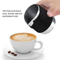 350ML Frothing Milk Jug Black Milk Frothing Pitcher Frothing Cup Espresso Milk Pitcher  Latte Art