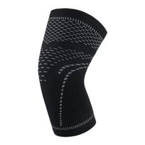 Wear-resistant Knee Support Sleeves Imitation Nylon Compression Knee Sleeve  Sports Fitness Cycling L rožinė