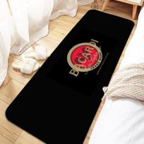 Bacardis Rum Black Bat Door Mat Entrance Non-slip  Washable Kitchen Carpet Living Room Hallway Rugs Bathroom Bath Door Mats 40cm x 60cm