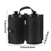 Luggage Travel Cup Holder Suitcase Cup Holder Free Hand Travel Luggage Drink Holder DurableOxfordCloth Fits All Suitcase Handles juoda