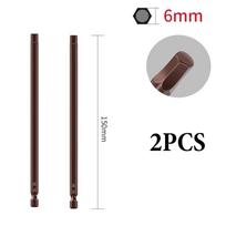 5mm Alloy Steel Screwdriver Bits Versatile Screw Driver Kit Electric Drill Various Screw Sizes Versatile Tool Set